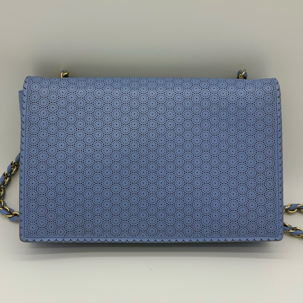Authentic Salvatore Ferragamo PREFORATED vara Ginny bag - Picture 5 of 17